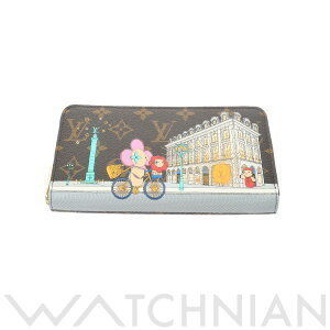 Louis Vuitton Monogram Zippy Wallet Vivienne Brown Canvas Long